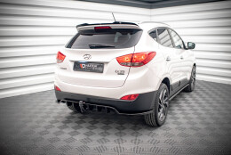 Heck Spoiler Aufsatz Abrisskante passend für Hyundai ix35 Mk1 schwarz Hochglanz