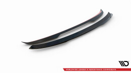 Heck Spoiler Aufsatz Abrisskante passend für Hyundai ix35 Mk1 schwarz Hochglanz