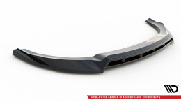 Cup Spoilerlippe Front Ansatz für Hyundai ix35 Mk1 schwarz Hochglanz