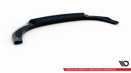 Cup Spoilerlippe Front Ansatz für Hyundai ix35 Mk1 schwarz Hochglanz