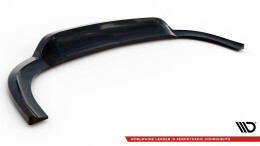 Mittlerer Cup Diffusor Heck Ansatz DTM Look für Hyundai ix35 Mk1 schwarz Hochglanz