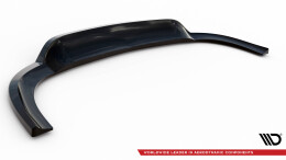 Mittlerer Cup Diffusor Heck Ansatz DTM Look passend für Hyundai ix35 Mk1 schwarz Hochglanz