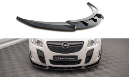 Cup Spoilerlippe Front Ansatz V.2 passend für Opel Insignia OPC Mk1 schwarz Hochglanz