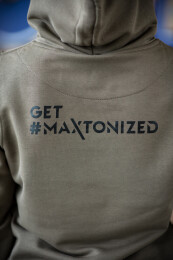 Maxton Design® Khaki Hoodie Damen XS
