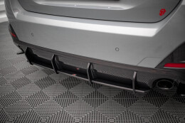 Street Pro Heckschürze Heck Ansatz Diffusor für BMW 4er Gran Coupe M-Paket G26 SCHWARZ-ROT
