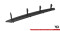 Street Pro Heckschürze Heck Ansatz Diffusor passend für Audi A6 C8 SCHWARZ