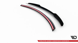 Heck Spoiler Aufsatz Abrisskante passend für Mercedes-Benz E Limousine AMG-Line W213 Facelift schwarz Hochglanz