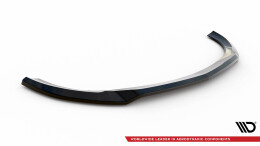 Cup Spoilerlippe Front Ansatz V.1 für Mercedes-Benz E AMG-Line W213 Facelift schwarz Hochglanz
