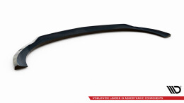 Cup Spoilerlippe Front Ansatz V.1 passend für Mercedes-Benz E AMG-Line W213 Facelift schwarz Hochglanz
