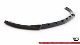 Cup Spoilerlippe Front Ansatz V.2 passend für Mercedes-Benz E AMG-Line W213 Facelift schwarz Hochglanz