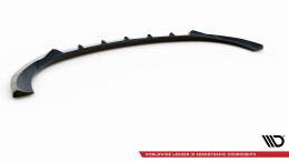 Cup Spoilerlippe Front Ansatz V.2 passend für Mercedes-Benz E AMG-Line W213 Facelift schwarz Hochglanz