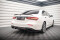 Mittlerer Cup Diffusor Heck Ansatz DTM Look passend für Mercedes-Benz E AMG-Line Limousine W213 Facelift schwarz Hochglanz