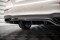 Mittlerer Cup Diffusor Heck Ansatz DTM Look passend für Mercedes-Benz E AMG-Line Limousine W213 Facelift schwarz Hochglanz