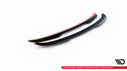 Heck Spoiler Aufsatz Abrisskante passend für Audi e-Tron GT / RS GT RS Mk1 schwarz Hochglanz