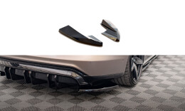 Heck Ansatz Flaps Diffusor V.2 passend für Audi e-Tron GT / RS GT Mk1 schwarz Hochglanz
