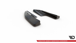 Heck Ansatz Flaps Diffusor V.1 passend für Audi e-Tron GT / RS GT Mk1 schwarz Hochglanz