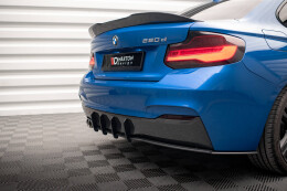 Street Pro Heckschürze Heck Ansatz Diffusor für BMW 2 M-Paket F22
