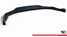 Cup Spoilerlippe Front Ansatz V.2 passend für Audi e-Tron GT / RS GT Mk1 schwarz Hochglanz
