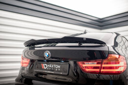 Heck Spoiler Aufsatz Abrisskante für BMW 3er GT F34 schwarz Hochglanz
