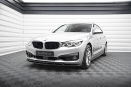 Cup Spoilerlippe Front Ansatz passend für BMW 3er GT F34 schwarz Hochglanz