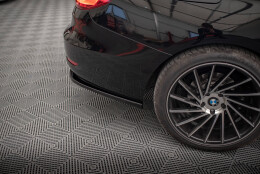 Mittlerer Cup Diffusor Heck Ansatz DTM Look passend für BMW 3er GT F34 schwarz Hochglanz