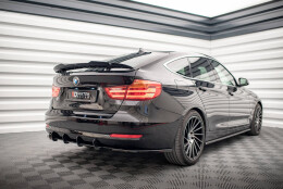 Street Pro Heckschürze Heck Ansatz Diffusor passend für BMW 3er GT F34 rot