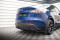 Mittlerer Cup Diffusor Heck Ansatz DTM Look passend für Tesla Model Y schwarz Hochglanz