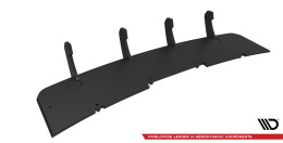 Street Pro Heckschürze Heck Ansatz Diffusor passend für Audi S5 Coupe / Sportback F5 SCHWARZ