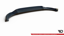 Cup Spoilerlippe Front Ansatz V.2 passend für BMW X3 M40d / M40i / M-Paket G01 schwarz Hochglanz