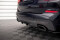 Mittlerer Cup Diffusor Heck Ansatz DTM Look passend für BMW X3 M40i / M40d G01 schwarz Hochglanz