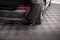 Heck Ansatz Flaps Diffusor passend für BMW X3 M40i / M40d G01 schwarz Hochglanz