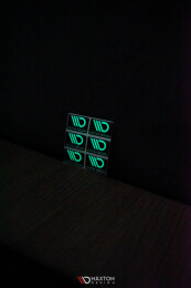 3D Maxton Design Sticker / Aufkleber 20x29mm (6stk.) LED