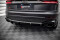 Heck Ansatz Diffusor für Audi RSQ8 Mk1 schwarz Hochglanz