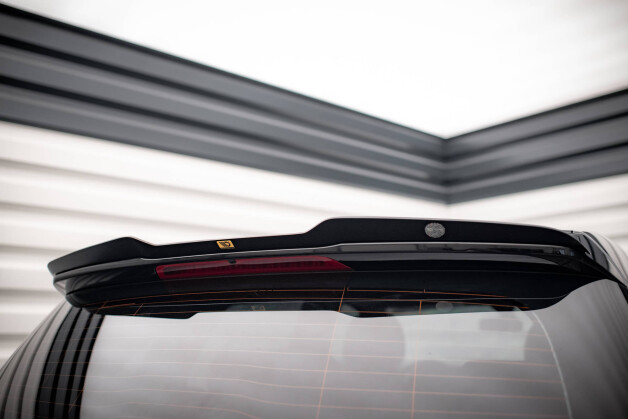 Heck Spoiler Aufsatz Abrisskante passend für Mercedes-Benz B W246 Facelift schwarz Hochglanz