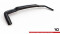 Mittlerer Cup Diffusor Heck Ansatz DTM Look passend für Mercedes-Benz B W246 Facelift schwarz Hochglanz