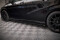 Seitenschweller Ansatz Cup Leisten für Mercedes-Benz B W246 Facelift schwarz Hochglanz