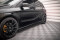 Seitenschweller Ansatz Cup Leisten passend für Mercedes-Benz B W246 Facelift schwarz Hochglanz