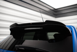 Heck Spoiler Aufsatz Abrisskante V.1 passend für Peugeot 208 Mk2 schwarz Hochglanz