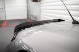 Heck Spoiler Aufsatz Abrisskante V.2 für Peugeot 208 Mk2 schwarz Hochglanz