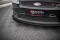 Street Pro Cup Spoilerlippe Front Ansatz passend für Ford Fiesta ST Mk6 SCHWARZ+ HOCHGLANZ FLAPS