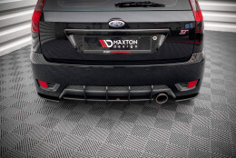 Street Pro Heckschürze Heck Ansatz Diffusor passend für Ford Fiesta ST Mk6 SCHWARZ
