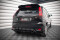 Street Pro Heckschürze Heck Ansatz Diffusor passend für Ford Fiesta ST Mk6 SCHWARZ