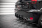Street Pro Heckschürze Heck Ansatz Diffusor für Ford Fiesta ST Mk6 SCHWARZ-ROT