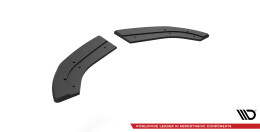 Street Pro Heck Ansatz Flaps Diffusor für Ford Fiesta ST Mk6 schwarz