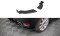 Street Pro Heck Ansatz Flaps Diffusor passend für Ford Fiesta ST Mk6 rot+ Hochglanz Flaps