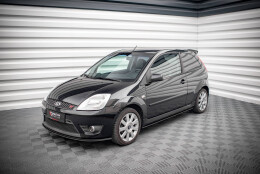 Street Pro Seitenschweller Ansatz Cup Leisten passend für Ford Fiesta ST Mk6 rot