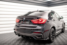Heck Spoiler Aufsatz Abrisskante 3D V.2 passend für BMW X6 F16 M-Paket / X6 M F86 schwarz Hochglanz