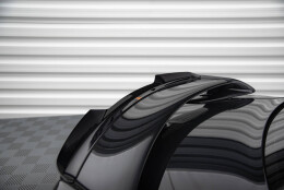Heck Spoiler Aufsatz Abrisskante passend für Nissan GTR R35 Facelift schwarz Hochglanz