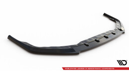 Cup Spoilerlippe Front Ansatz passend für Nissan GTR R35 Facelift schwarz matt