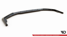 Cup Spoilerlippe Front Ansatz passend für Nissan GTR R35 Facelift schwarz matt